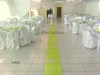 Decoration de salle vert anis et blanc