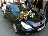 La Mercedes CLS devant la mairie de Miribel!!