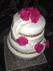 Wedding cake or fuschia