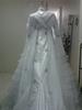 robe blanche mariee avec longue traine