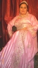 robe rose bustier