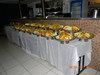 table de fruits