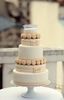 wedding cake beige macaron