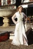 Aamaria, Cration Samsara, Caftan deux pices, magnifique tulle sertie de pierres et de perles fines, dessous satin duchesse brod ton sur ton