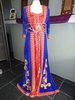 CAFTAN ROUGE BLEU