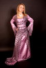 Caftan Dentelle de Calais Parme