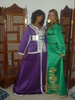 Caftan emeraude et Rubis