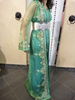 Caftan tulle et cristaux facon Swarovsky