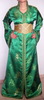 Caftan vert doree