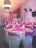 Dco de salle rose fushia