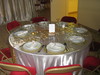 Dco de table Or et Blanc 2