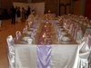 Dco de table Parme et Blanc 2