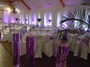Dcoration de salle parme/argent 
