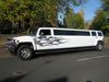 HUMMER H3 LIMOUSINE BLANC 
