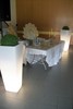 Pots lumineux  la table des maris