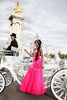 Robe Jovani rose barbie