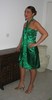 Robe Tina verte