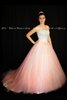 Robe de Princesse Saumon
