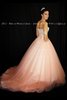 Robe de Princesse Saumon