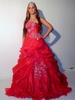 Robe princesse rouge