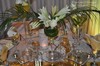 TABLE D HONNEUR OR ET FLEUR NATURELLE