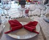 Table Blanc et Bordeaux