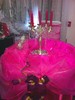 Table de la marie, rose