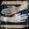 Tatouage avec paillettes