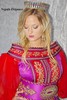 Tenue rouge / violet zouak maalem