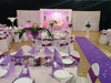 Traiteur et Dcorateur Oriental Les Diamantines - Thme blanc et mauve