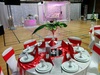 Traiteur et Dcorateur Oriental Les Diamantines - Thme blanc et rouge