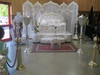 Trones royal argent 