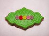 Voici une nouvelle patisserie ''mosaique'' qui est compos d'une pate sable ainsi que d'une farce aux amandes.