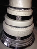 Wedding cake noir et blanc