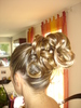 chignon haut