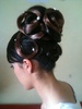 chignon haut
