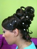 chignon haut