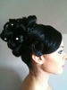 chignon haut