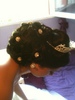 chignon mariee