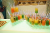 coktail de fruit avec petits fours