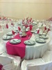 deco blanc fushia