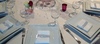 dco de table argent et fushia