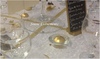 dco de table chocolat et or