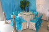 dcoration turquoise-argent