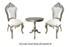 location chaise mariage blanc et argent