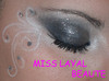 maquillage noir et blanc