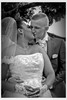 photo noir et blanc mariage