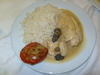 poularde  la morilles