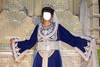 robe bleue roi