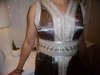 robe grise et argent